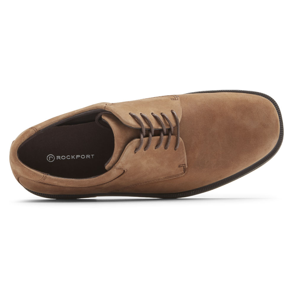 Rockport Singapore Mens Oxfords - Margin Brown - XH8715062